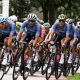Multiple racing cyclists team event