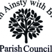 Parish Council logo - Tree with leaves surrounded by text